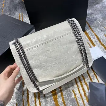 

luxury designer women v flap chain strap shoulder bag crossbody messenger bag soft calfskin leather Europe brand top quality