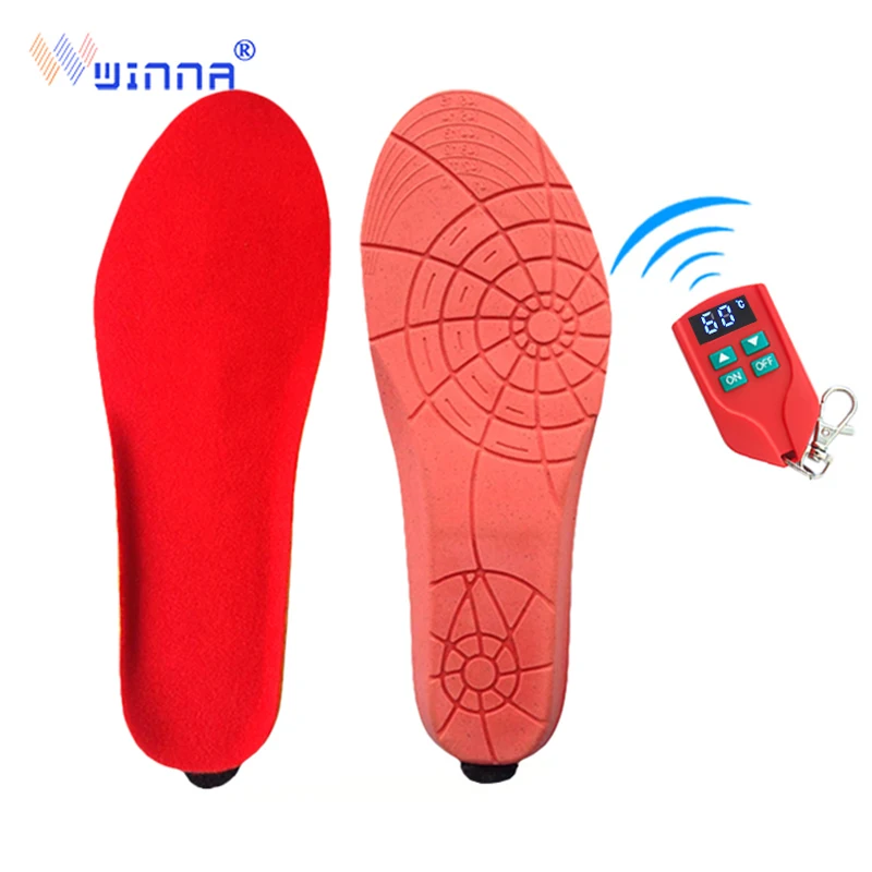 red memory foam shoes