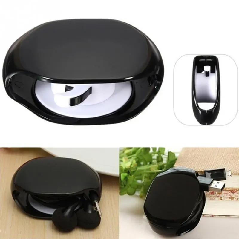 Автоматическая намотка для проводов и наушников органайзер умная вкладышей