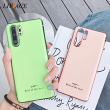 Роскошный мягкий ТПУ чехол с покрытием для huawei p30 pro p20 lite mate 20 30 honor