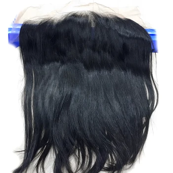 

Luvin OneCut Hair Straight HD Transparent Ear To Ear Lace Frontal Closure With Baby Hair 13x4 Pre Plucked Brazilian Frontal