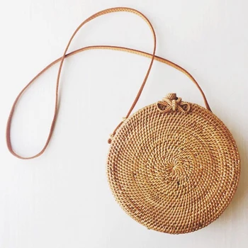 

Multiple styles women Straw bag Small woven beach Straw clutch Bucket Bags Lady Travel Purses and Handbags Female Shoulder Bag