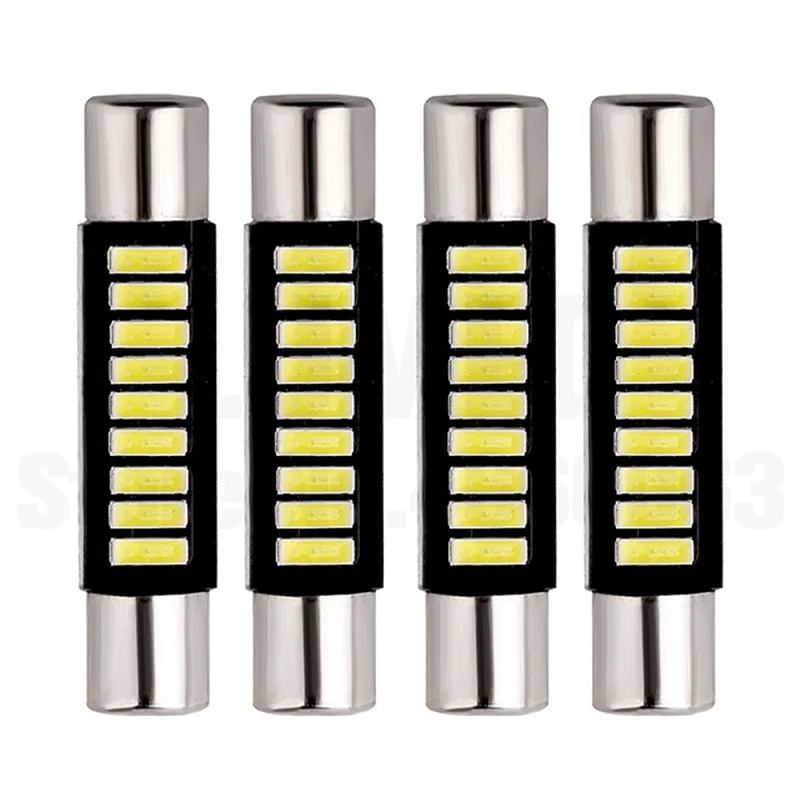 Ruiandsion - 2 Pack 29mm Festoon LED Bulbs DC 12V 4014 9SMD 6000K - Foto 4