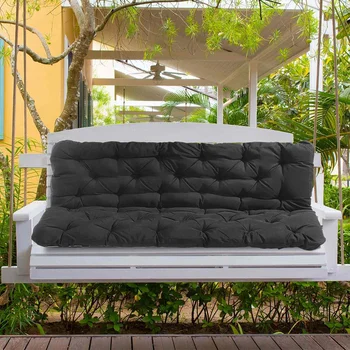 

New Waterproof Dustproof Chair Replacement Canopy 150CM 3 Seater Garden Swing Cushion Fabric Cover Dust Covers Sponge Chair Cove