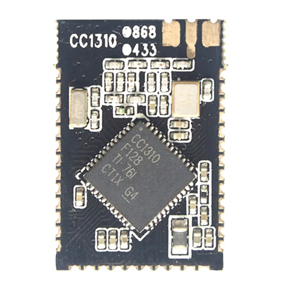 CC1310 F128 беспроводной приемопередатчик RF модуль 433 МГц/868 МГц последовательный порт Прозрачная передача самоорганизации сети - Цвет: CC1310 433mhz