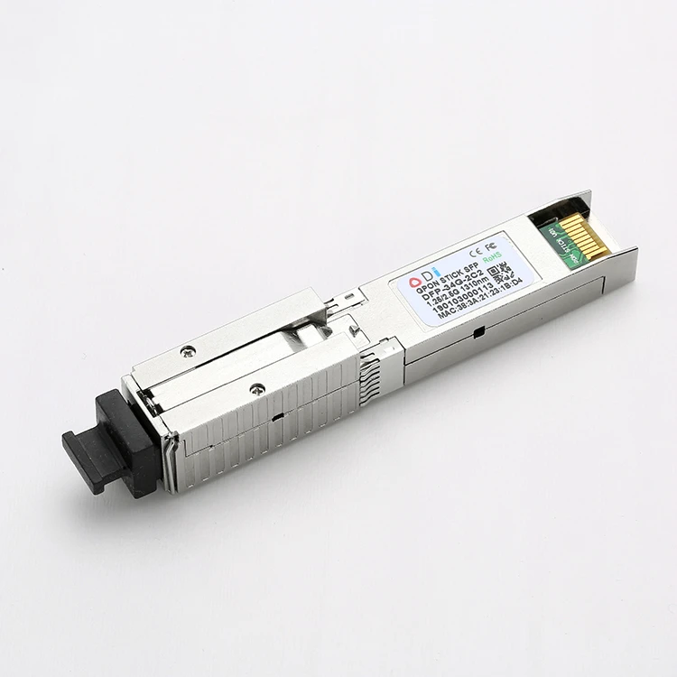 DDM SFP GPON ONU Com Vara MAC pon moduleSC Conector