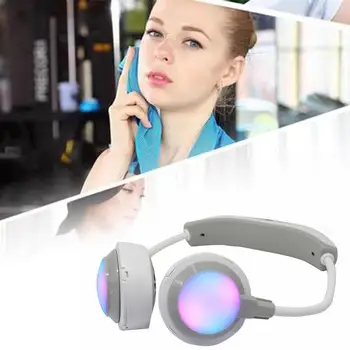 

Mini USB Portable Fan Lazy Hanging Neck Rechargeable Gears Cooling Fans 3 Fans 2000mah Dual Adjustable R5U6