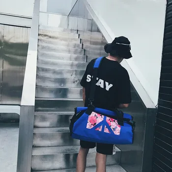 

New Fashion Trend Oxford Male Luggage Bag Female Portable Large Capacity Travel Tote Light Short-distance Travel Bag