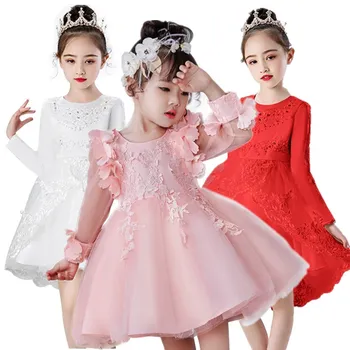 

Girl Dress Party Birthday Wedding Princess Toddler Baby Girls Christmas Clothes Children Kids Girl Dresses