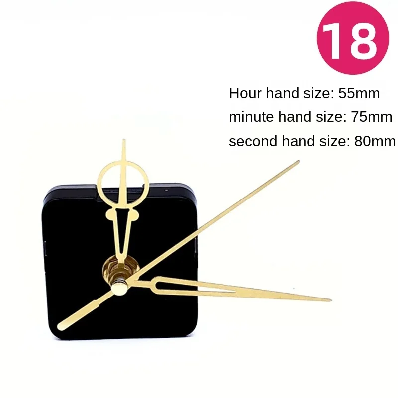 Quartz Clock Movement Mechanism Hands Wall Repair Tool Parts Silent Kit Set DIY 01# to 16# 