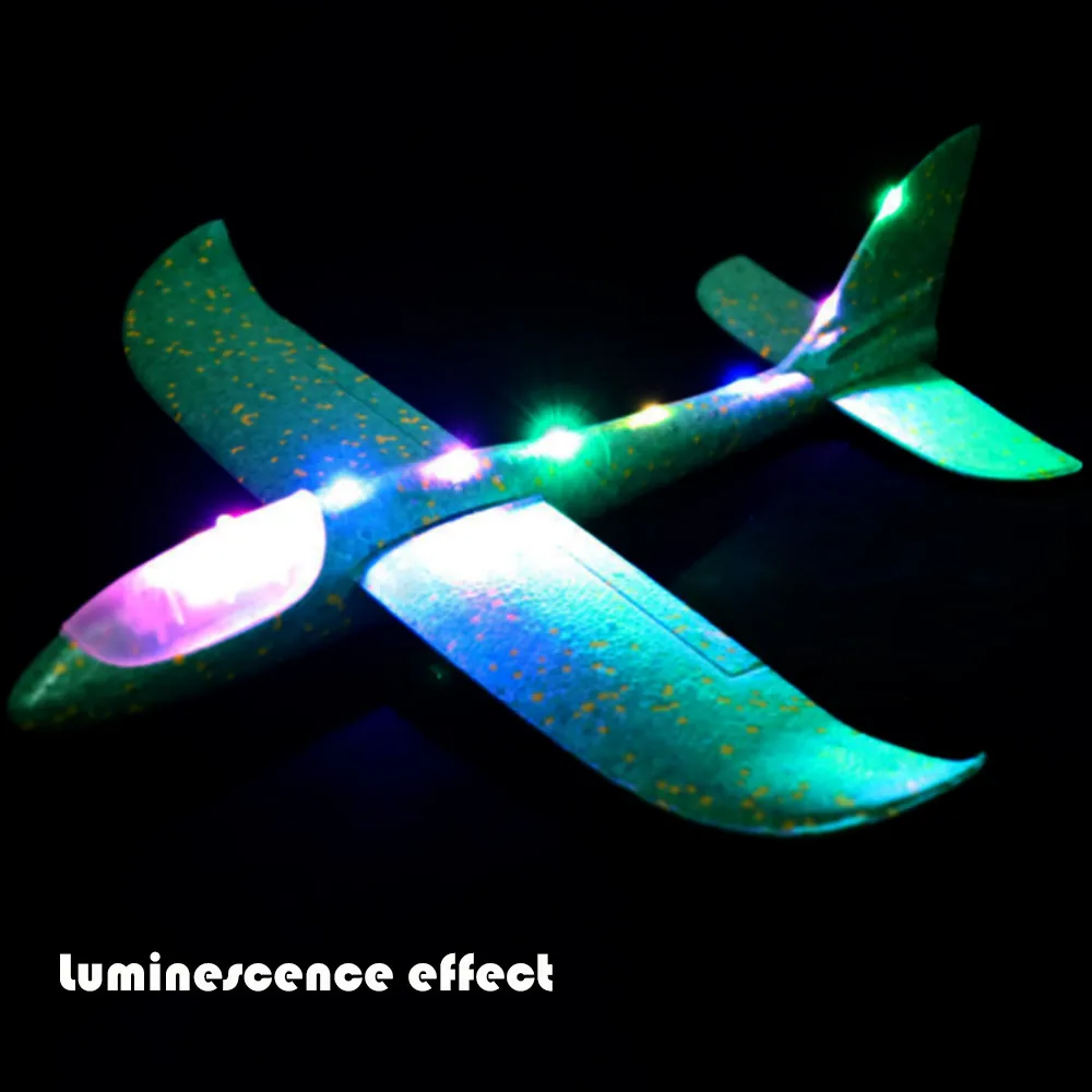 Avión planeador de espuma para niños, juguete planeador de mano, inercia, Epp, lanzamiento al aire libre, juguetes de regalo