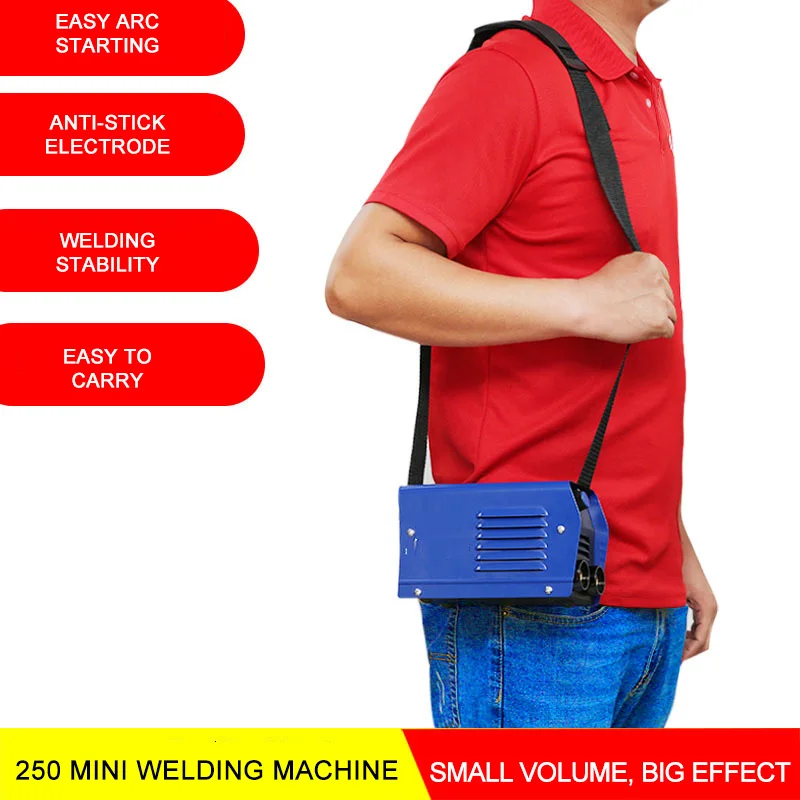 Mini Electric Welding Machine 220vhousehold Small Full Copper Stainless Steel Miniature Dual-use Portable Manual Type Minimum DC