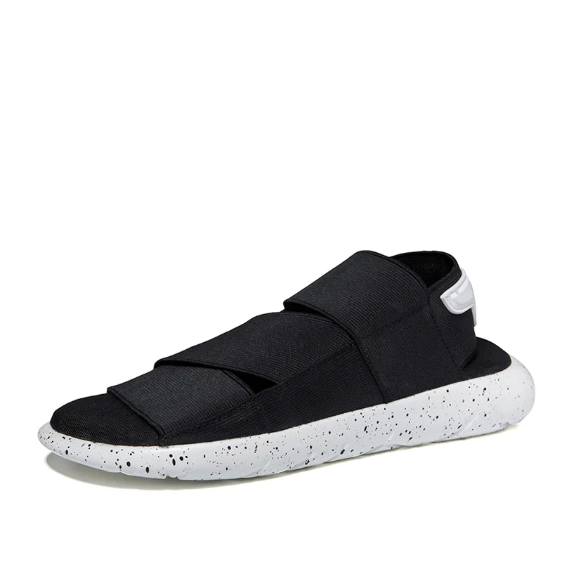 

2019 Summer New Y3 Sandals Men and Female Couple Beach Slippers Fashion Elastic Fabric Student Casual Shoes szie 36-44