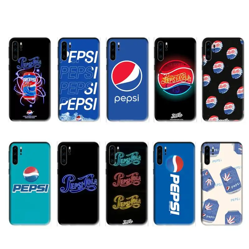 Модный чехол с логотипом Pepsis для huawei p20 p30 p40 pro mate 10 20 30 lite p smart y7 2019 plus nova 3I чехлы