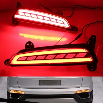 

3 Functions Led Rear Driving Lights for Hyundai Creta IX25 2015 2016 Led Brake Lights Rear Bumper Lamp Turning Signal light