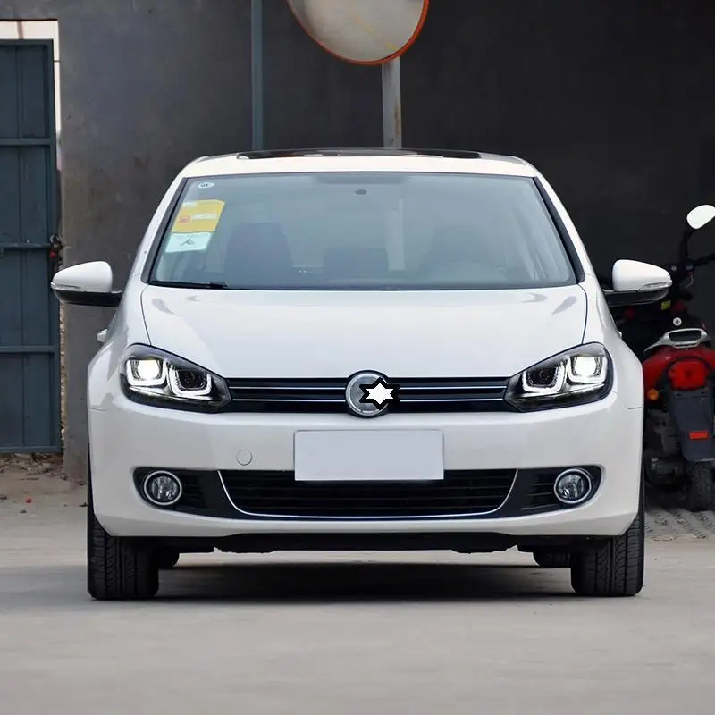 Luces Para Авто Стайлинг боковой указатель поворота Drl светодиодные фары Задние Автомобильные фары в сборе 08 09 10 11 12 для Volkswagen Golf 6