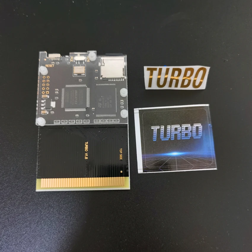 Новейший игровой картридж PCE Turbo GrafX 500 в 1 для консоли ПК Engine GrafX|Запасные части| |