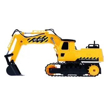 

1:26 Children RC Excavator Construction Truck Remote Control Toy Gifts for Boys RC Excavator Bulldoze toys
