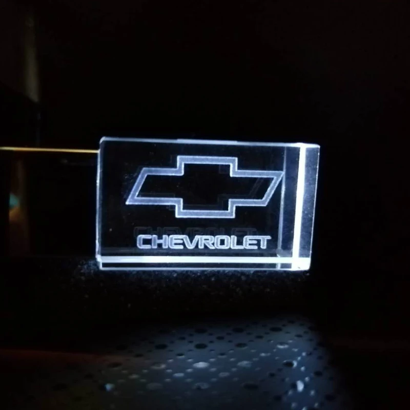 USB флеш накопитель для Chevrolet 64 ГБ 2 0 металлический ключ с кристаллами 4 8 16 32 ГБ|USB