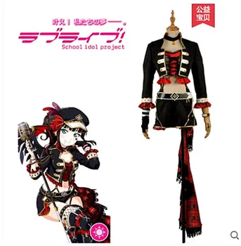 

2019 New LoveLive!Sunshine!Aqours！Punk Rock Awakening Dia Kurosawa Dress Cosplay Halloween Christmas Outfit Free shipping