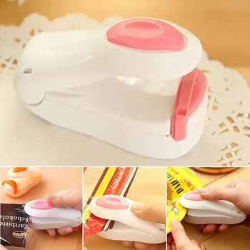 

1pc Practical Portable Heat Sealer Plastic Bag Storage Packet Mini Sealing Machine Sealers for Food Snack Cookie Kitchen Gadgets