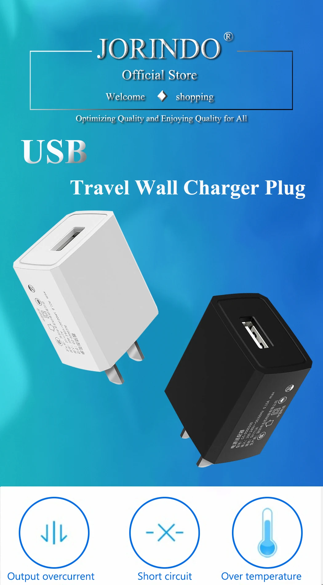 USB зарядное устройство Универсальный Apple IPhone11Pro/Xs Max Android 5 V/1A адаптер