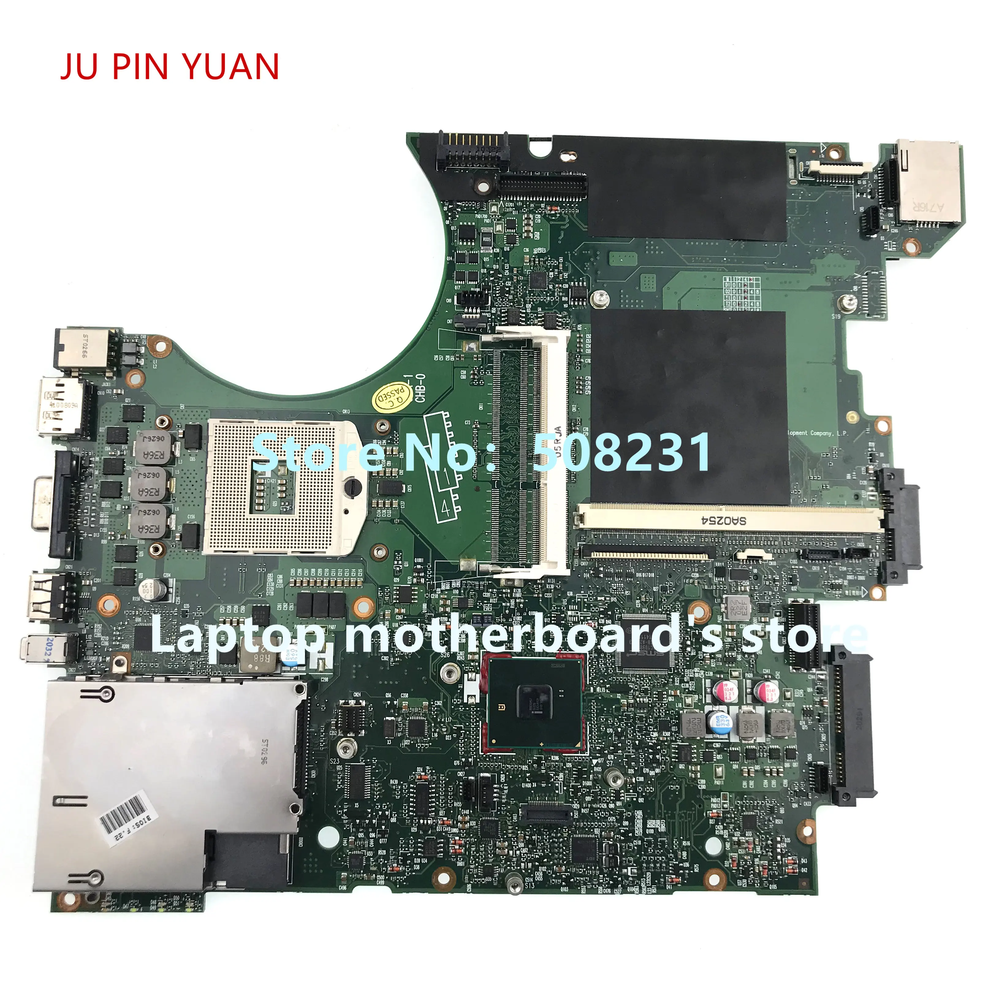Материнская плата 595698-001 для ноутбука HP EliteBook 8740 Вт материнская 100% полностью