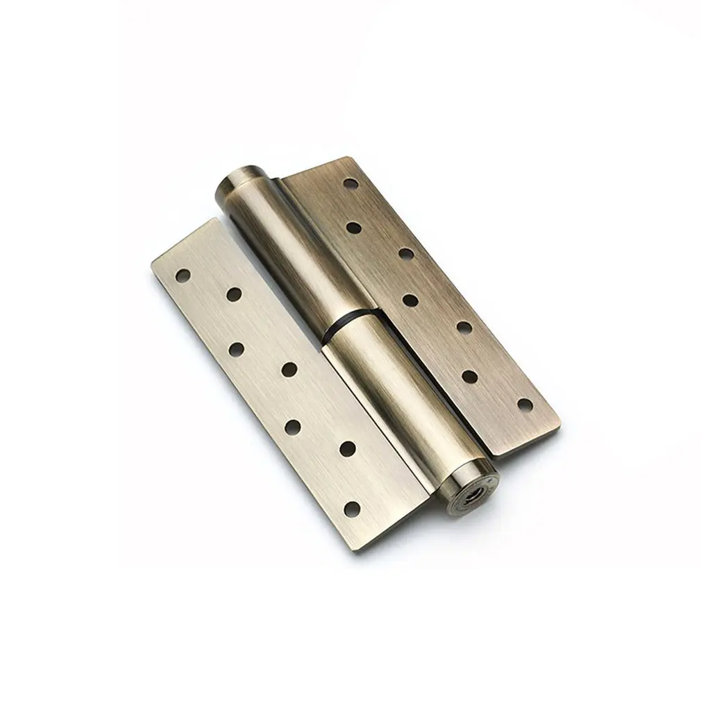 

5Inch Stealth Door Automatic Door Closer Hinge Hydraulic Buffer Damping Spring Hinged Blind Door Self-Closing Page Right Open