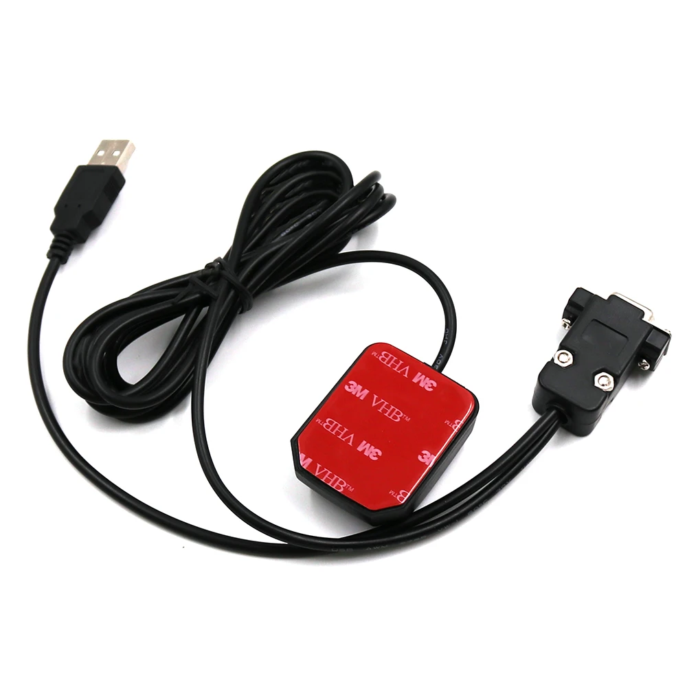 DB9 Мама+ USB разъем RS-232 GNSS приемник Двойной gps+ ГЛОНАСС приемник, 9600, NMEA, 4M FLASH, BN-81DU
