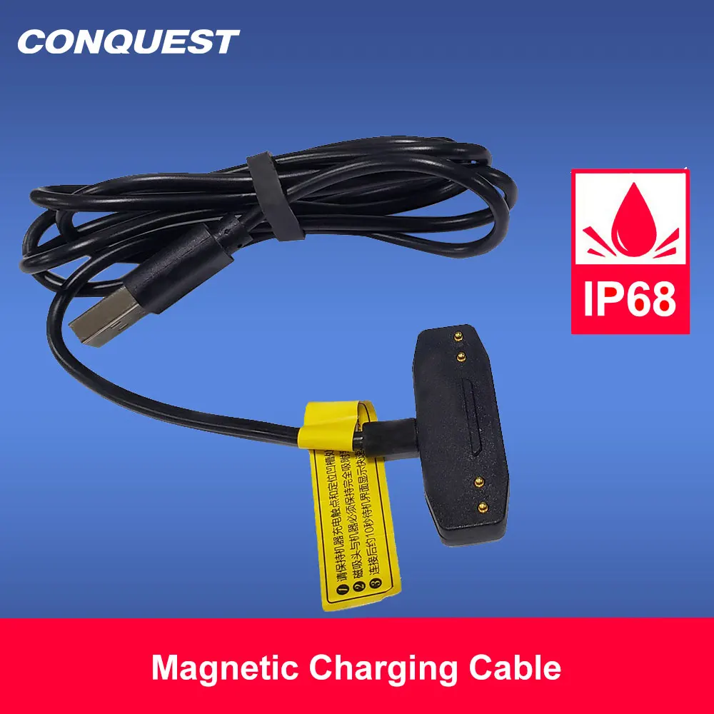 100% оригинальный магнитный кабель для CONQUEST S6/S8/S9/S11/S12 Быстрая зарядка прочного
