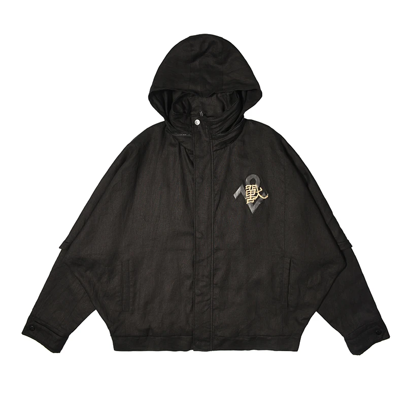 

Loose Men Bomber Jacket Thick Long Sleeve baseball Jackets Windbreaker Zipper Windbreaker Jacket Male Outwear Brand Clothing