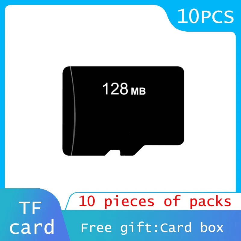10 шт./лот 64 Мб 128 МБ 256 512 2 ГБ 4 8 TF карта Micro Card Memory Secure Digital TransFlash Tarjeta Micro|Карты памяти|
