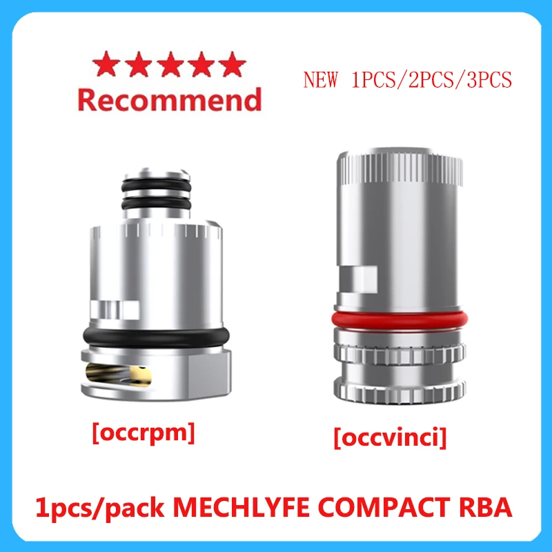 Новейшая популярная головка испарителя Mechlyfe COMPACT RBA 1 шт./2 шт./3 шт. для rpm pod/vinci pod