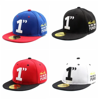

Children's Baseball Cap Cotton Adjustable Snapback Caps Embroidered Hip Hop Hat Boys and Girls Hip-hop Hat Summer Kid Cap RA987C