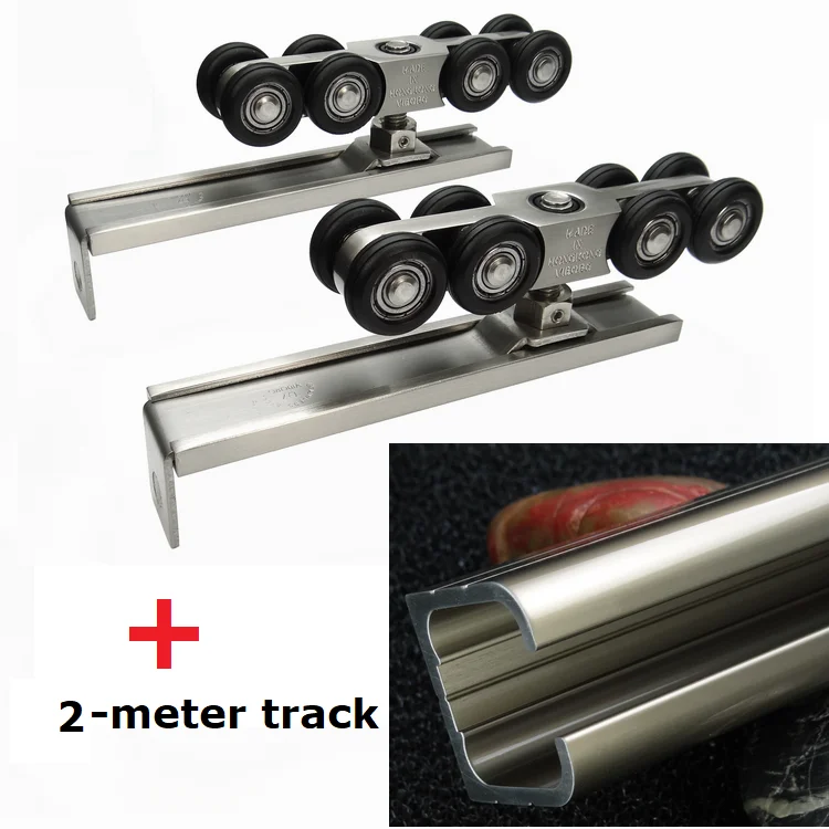 Комплект оборудования для раздвижной двери Виборг бесшумный и гладкий комплект