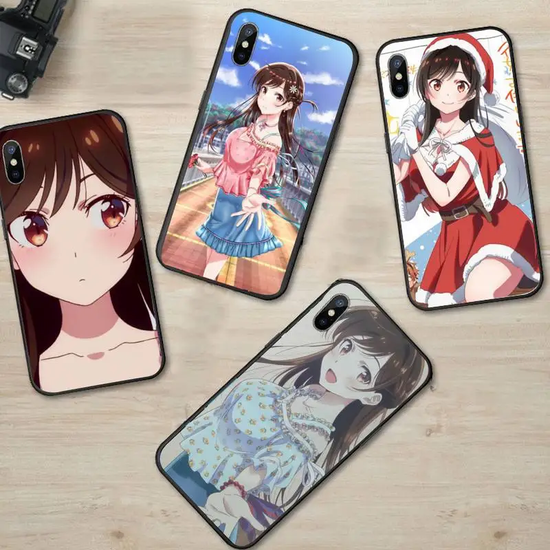 Чехол для телефона в стиле аниме Аренда девушки чизуру мизухара iPhone 11 12 13 mini pro XS MAX