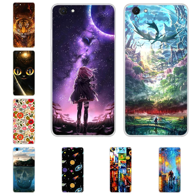 Чехол для телефона OPPO A1K Reno AX7 A7 A5S Realme C1 C2 3 Pro мягкий силиконовый чехол с принтом RX17