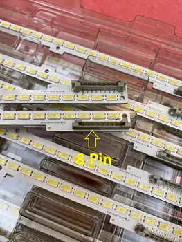 

New 2 PCS/set 100LED 680mm LED backlight strip for Samsung UA55D6600WJ BN64-01664A LTJ55OHW01 2011SVS55 RIGHT LEFT