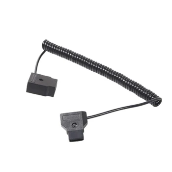 

D-TAP 2 Pin Male To Female Extension Adapter Cable for DSLR Rig Anton Bauer Battery V-Mount Dtap To Dtap Elastic Cable