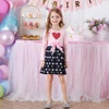 DXTON 2022 New Girls Dresses Long Sleeve Baby Girls Winter Dresses Kids Cotton Clothing Casual Dresses for 2-8 Years Children ► Photo 3/6