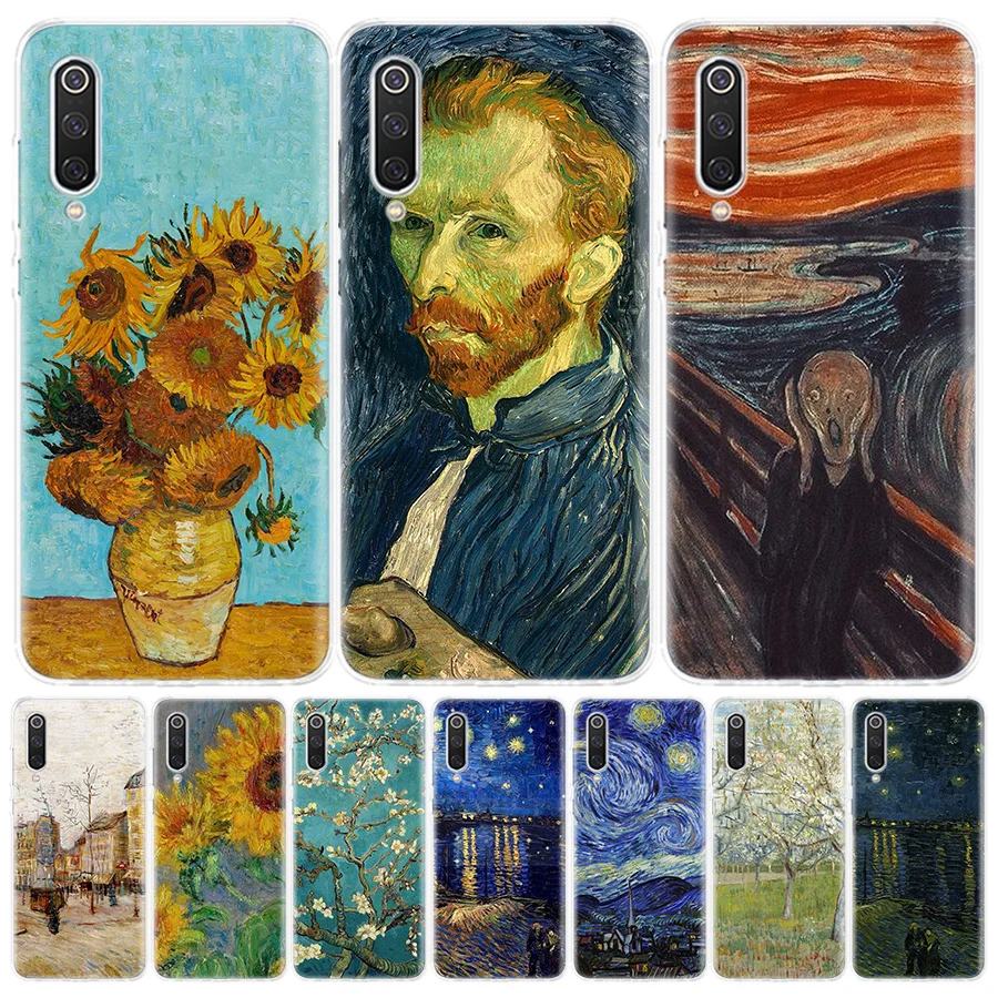 

Van Gogh oil painting Phone Case for Xiaomi Redmi Note 9S 8T 8 7 8A 7 7A 6A 4X S2 K20 K30 MI 9 8 CC9 F1 Pro Fashion Cover Capa