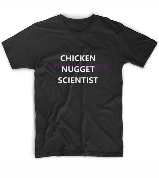 Chicken Nugget Scientist Funny Quote Tshirts 2019 Fashion Hot T-Shirt | Мужская одежда