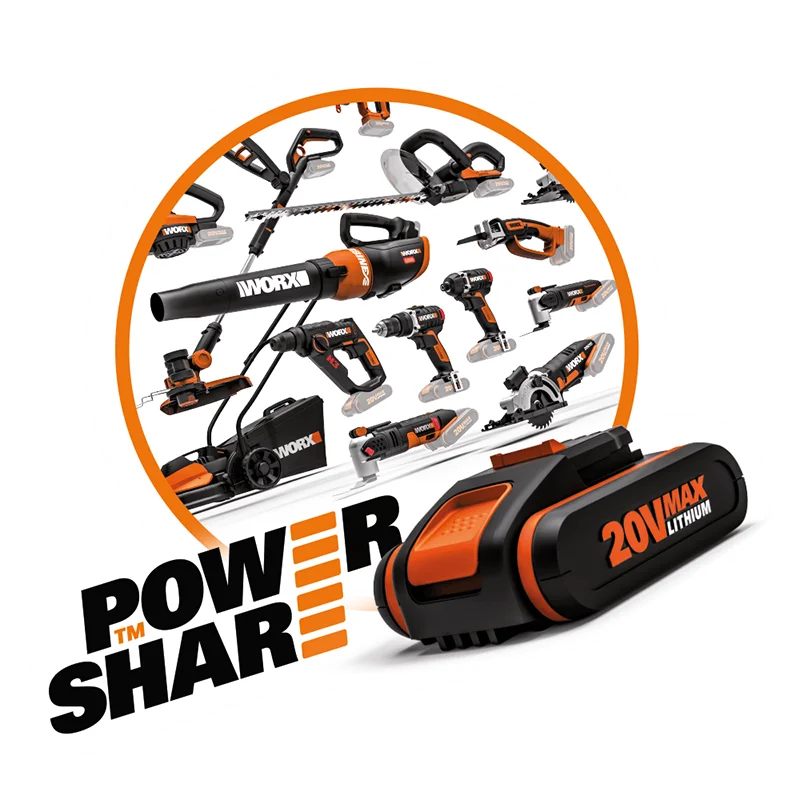 Worx 20V Powershare AiDrill-WX178 20V электрический шуруповерт