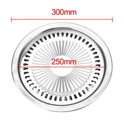 Smokeless Non-Stick Grill Pan for Indoor and Outdoor BBQ (Barbecue Grill Pan)