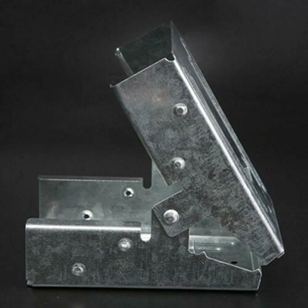2x Saw Horse Brackets Stainless Steel Jig Clamps Woodworking Fixture Clips Tool Well-made