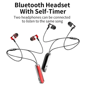 

Selfie Couple 9D Surround Wireless Eaphone TWS Connect With Function Model Dual Stereo Bluetooth Headset Metal Earphones