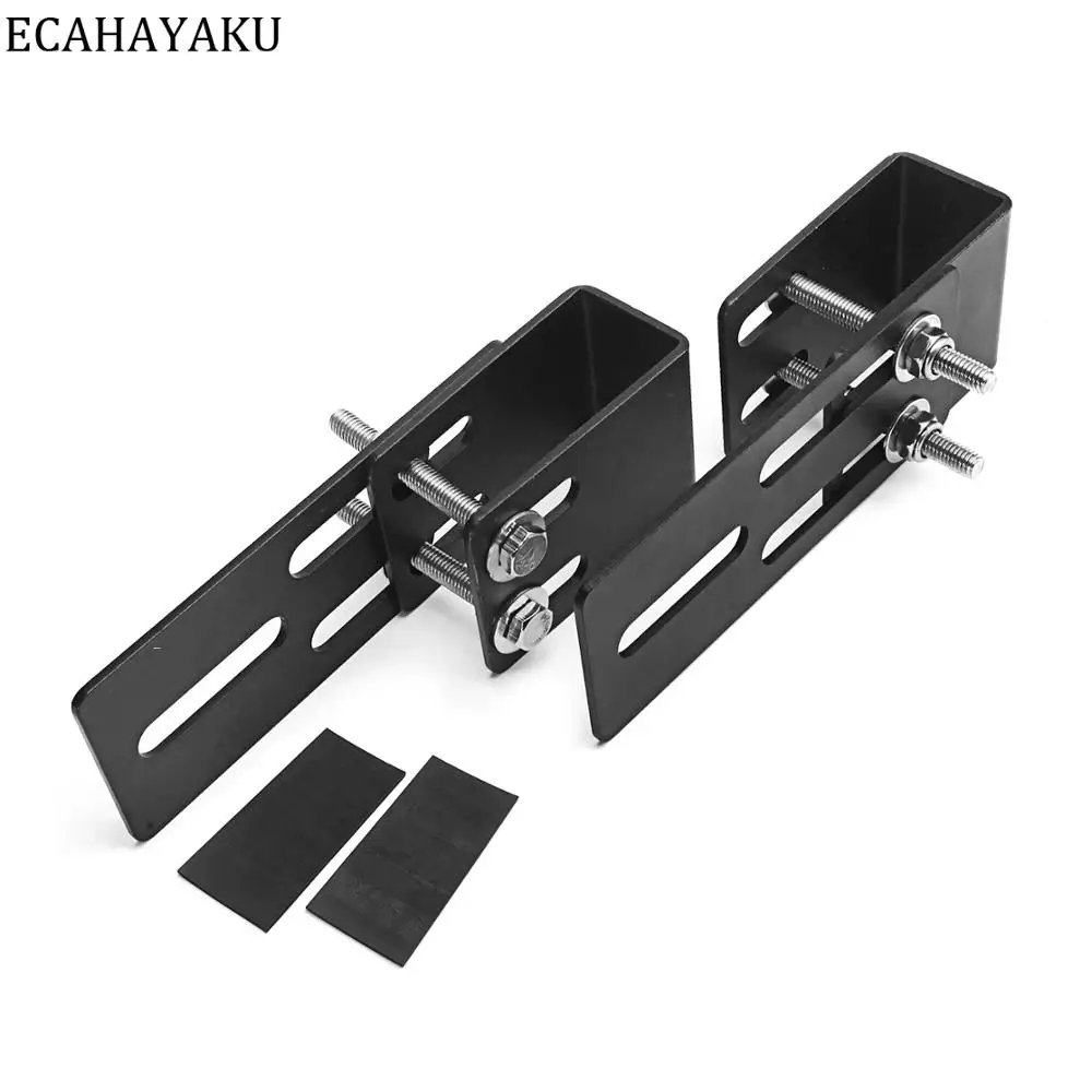 

2piece Universal Car Durable Luggage Mounting Bracket Vehicle Spotlight Strip Light Stand Roof Bag Rack For SUV Off Road Vehicle