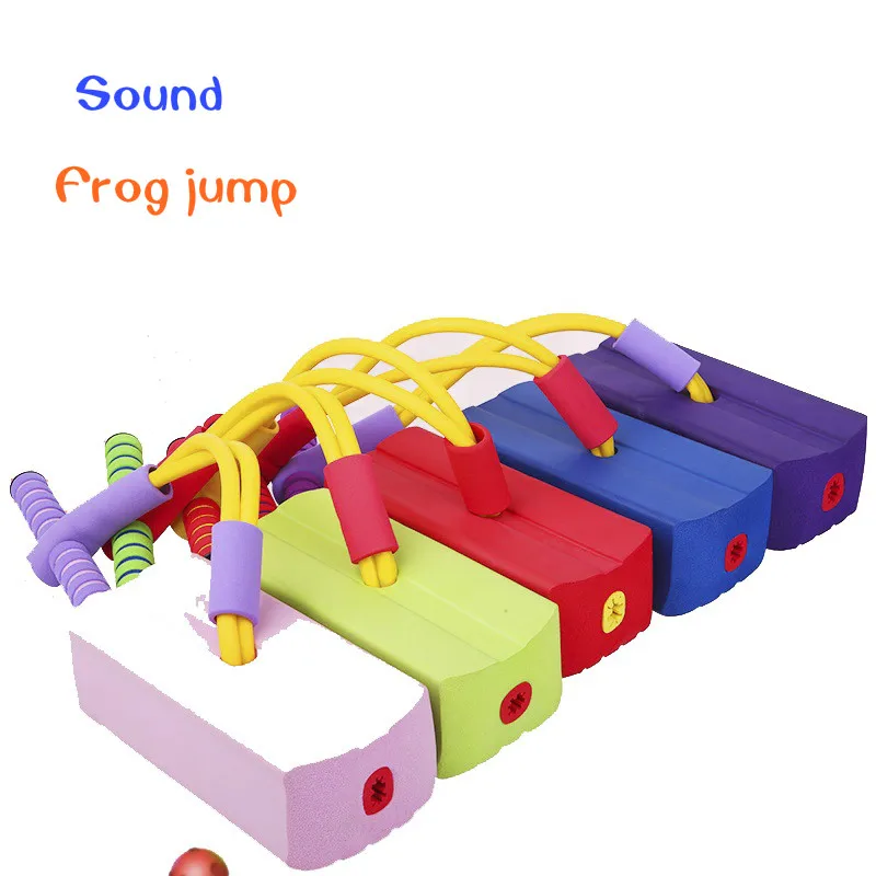 1 шт. Наружная игрушка Спортивная Пена Pogo Jumper Bounce Shoe Jumping Frog игра ловкость балансировка тренировка интерактивная игрушка для детей