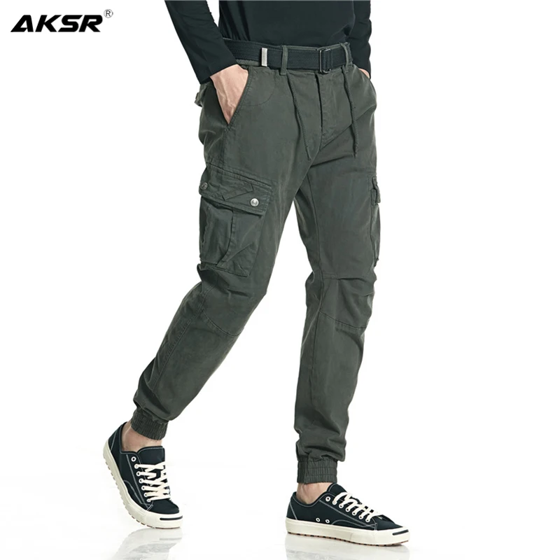 Штаны карго мужские в стиле милитари повседневные тактические джоггеры