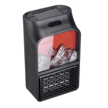 900 Вт мини портативный Электрический настенный пламенный ОБОГРЕВАТЕЛЬ PTC керамический радиатор для дома и офиса Европейская стандартная вилка